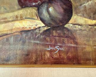 *	#40	Framed Art 50x33 	 $150.00 				