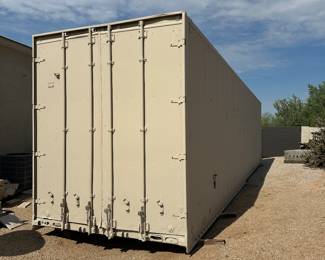 Approximately 40’ insulated storage containers   Available now! Call 480-525-1606   Must have a way to remove them! 