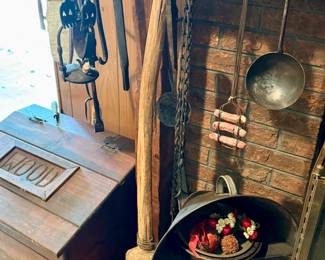 Wood Box and Tools