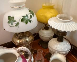 Hurricane-Style Table Lamps