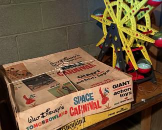 Wen-Mac Space Carnival Giant Construction Action Toy - Walt Disney's Tomorrowland - Disneyland