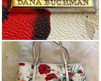 Dana Buchman Floral Tote Bag (to be authenticated)