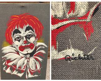 Clown on Canvas - Richter Artcraft