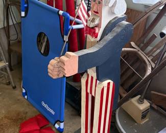Uncle Sam 4th of July Wood Decor