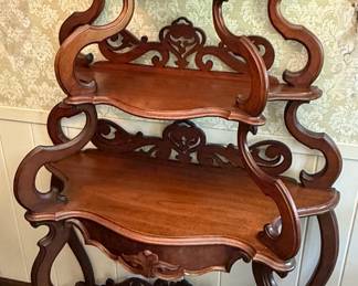 Rococo Revival Étagère Shelving 