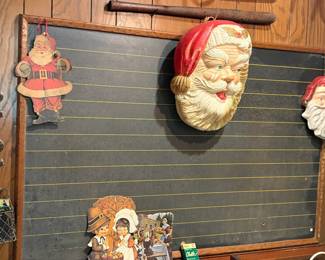 Antique and Vintage Collection - Santa, Thanksgiving, School Chalkboard