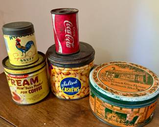 Antique and Vintage Collection - Food Tins