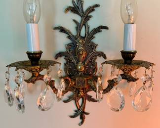 Two Light Wall Sconce