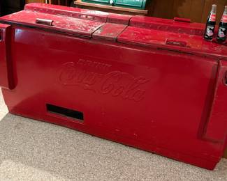 Double Sided Coca-Cola Cooler