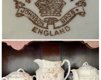 Johnson Bros. England Semi-Porcelain 