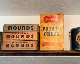 Antique and Vintage Collection - Food Containers
