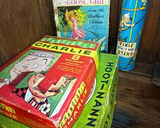 Hoot-Nanny, Changeable Charlie, Pixie Stixs, The Goose Girl, Brothers Grimm