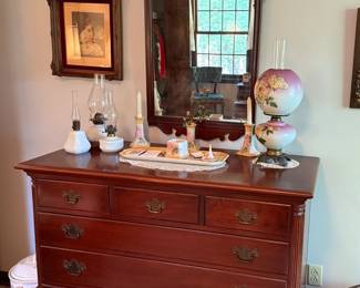 Dresser and Mirror