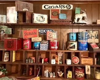 Antique and Vintage Collection- Tobacco, Cigars, Cigarettes 