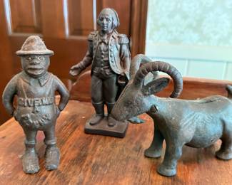 Cast Iron Figurines 