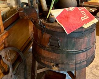 Wooden Washing Machine