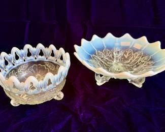 Northwood Opalescent Glass Bowls 