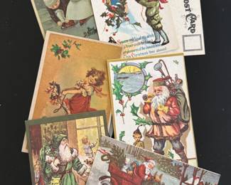 Antique and Vintage Collection - Christmas Postcards