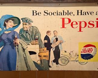 Antique and Vintage Collection - Pepsi Advertising Signage
