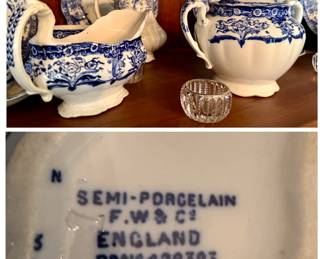 England Malvern Semi-Porcelain 