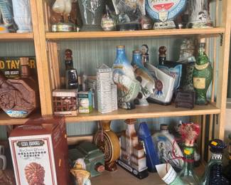 Vintage Figural decanters