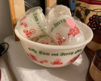 Tom and Jerry cup and bowl set