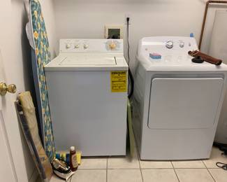 Washer and dryer