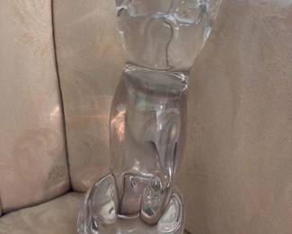 Crystal Cat Figurine