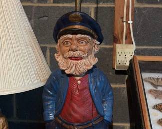 Vintage Nautical Sailor Lamp