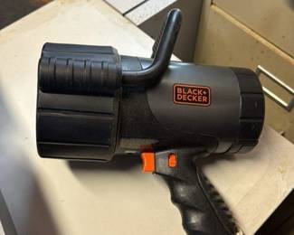Black & Decker Rechargeable Spotlight