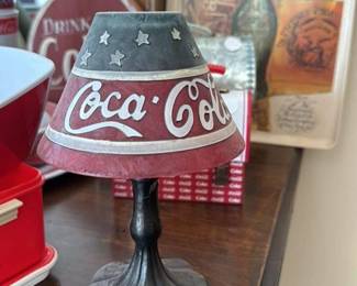 Coca-Cola "Stars and Stripes" Lamp Shade