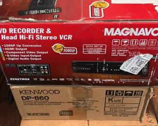 Magnavox DVD Recorder & Head Hi-Fi Stereo VCR