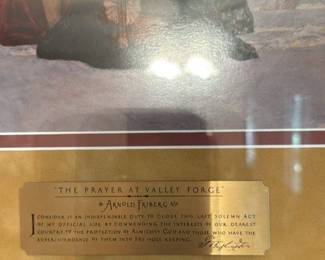 The Prayer at Valley Forge by Arnold Friberg