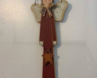 primitive country angel figurine
