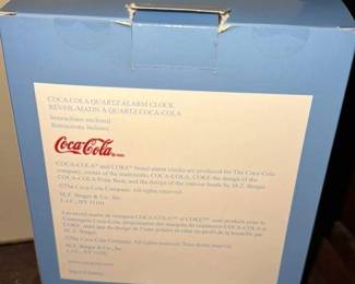 Coca-Cola Quartz Alarm Clock