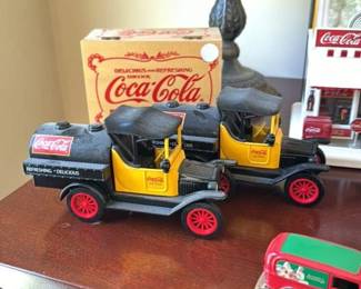 Coca-Cola Die-Cast Model Trucks