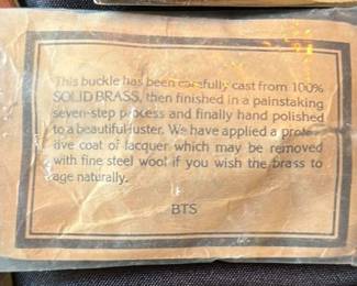 Collection of Vintage Belt Buckles