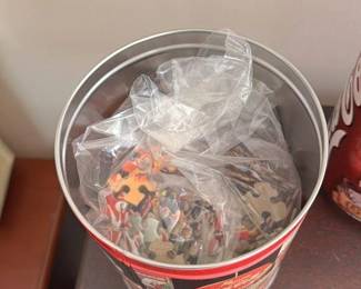 Coca-Cola "All the Year Round" Tin Puzzle