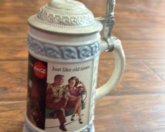 Coca-Cola "Just Like Old Times" Commemorative Stein