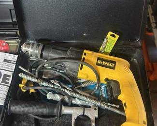 Dewalt DW505/DW515 Heavy Duty Dual Speed Range Hammerdrill
