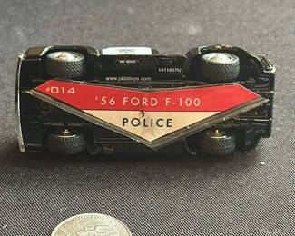 1956 Ford F-100 Police Die-Cast Truck