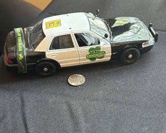 Irish Police Car Diecast Model