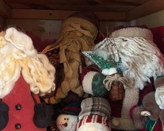 primitive christmas figurines