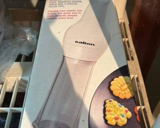 Salton Electric Cookie Press CKM25