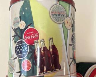 Vintage Coca-Cola Christmas Tin