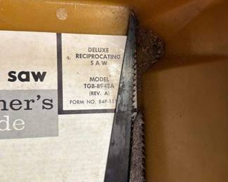 Ward Deluxe Reciprocating Saw