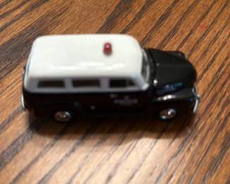 Vintage Police Car Toy