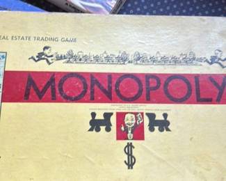 Vintage Monopoly Board Game