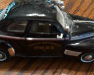 1940s Police Model Car