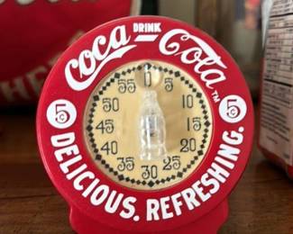 Coca-Cola "Delicious. Refreshing." Thermometer